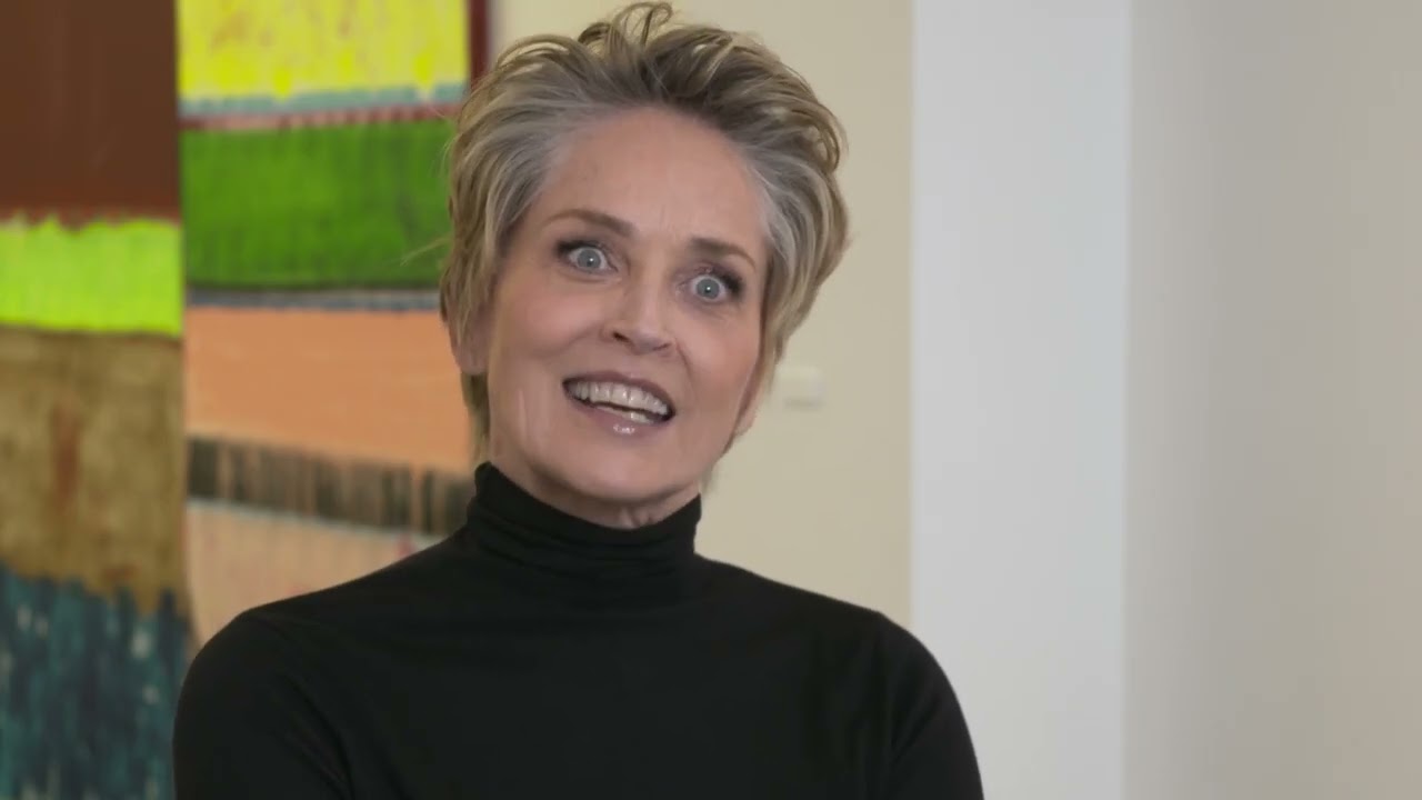 sharon stone exhibition, ard